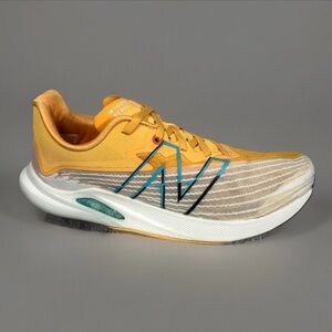 New Balance FuelCell Rebel v2 Men's Size 10 White Habanero Running Shoes